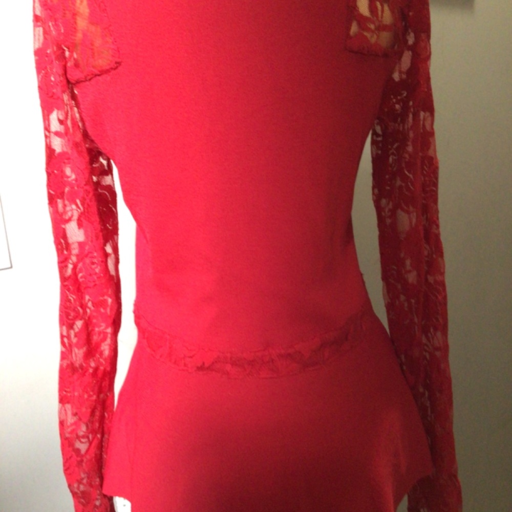 Red international concepts blouse  inc - Picture 7 of 9